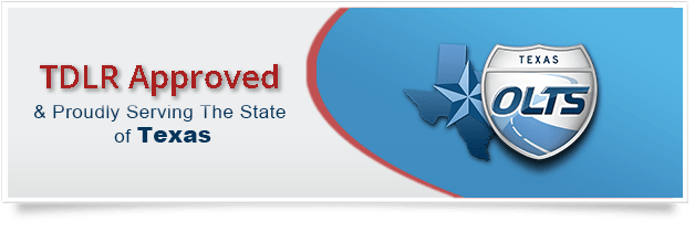 TDLR Approved defensive driving banner